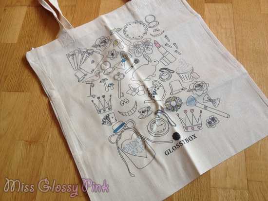 tote bag alice au pays des merveilles