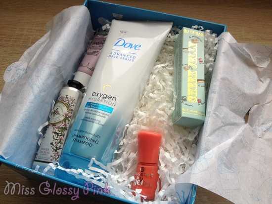 contenu glossybox alice au pays des merveilles