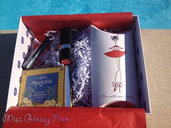 contenu glossybox la coquette